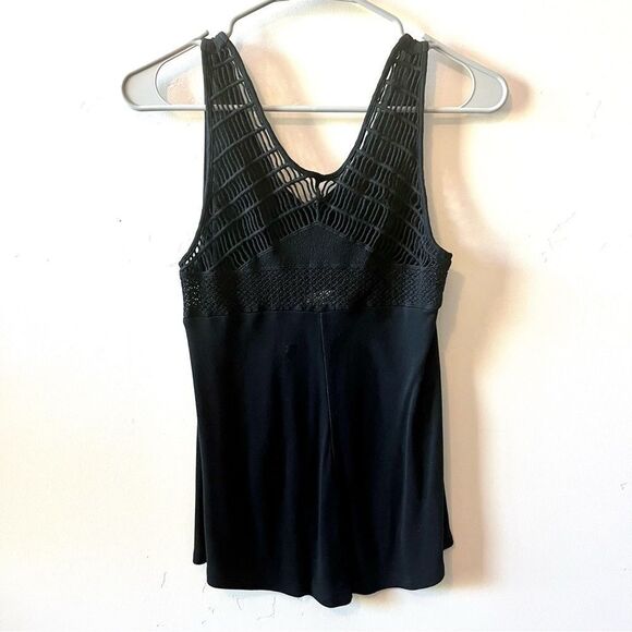MERONA Tank Top with Cute Knit Back Size Small - Picture 3 of 4